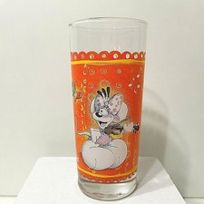 Diddl Maus Glas Trinkglas Motiv Diddlina und Pferd Galupy Sammelglas