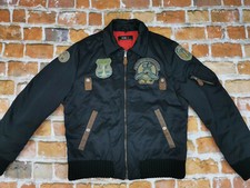 *ICEBERG VINTAGE BOMBER CWU JACKE*THE BOSS GRAND MASTER*SCHWARZ*GR: XXL*TIP TOP