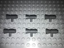 LEGO Megafon 6 Stück 4349 dunkelgrau neu Lautsprecher Blaster Loudhailer Space