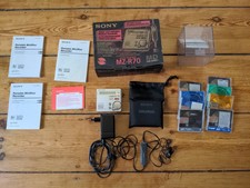 MD MiniDisc Player / Recorder, Sony MZ-R70 OVP + Original Zubehör + 8 Disks