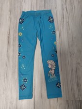 Legging, Mädchen, Gr. 110/116, Disney, Anna und Elsa, blau -TOP-