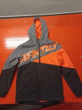 Decathlon Jacke Softshelljacke Kinder Größe 134/140 schwarz/orange