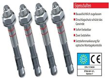 ✅ M6 M8 M10 M12 M16 M20  Bolzenanker Stahlanker Schwerlastdübel Schwerlastanker✅