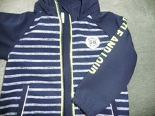 Softshell - Jacke /Übergangsjacke für Jungen, Gr.92 Topomini Blau Weiß Neuwertig