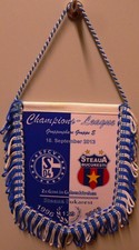 Wimpel / Banner Schalke SFCV + Champions League 2013 gegen Steaua Bukarest (67)