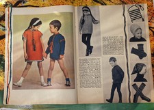 Heft "Modische Maschen. Kinder" 1966 Stricken Strickmode Handarbeit #116