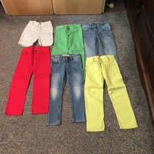 6 x Jungs Hosen 110/116 ~ 5 x Lang 116 & 1 x Kurz 110 / Versch. Marken