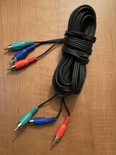 5m YUV Kabel RGB Anschlusskabel 3x Cinch Stecker RCA