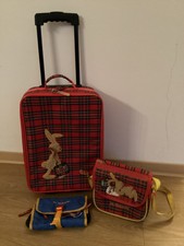 Felix Hase Spiegelburg Trolley Kindertrolley Brottasche Kulturbeutel Set