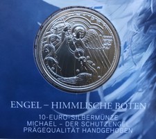 3x10 Euro Silbermünze - Engel-Himmlische Boten (Schutzengel Michael)