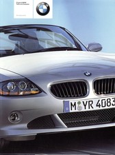 BMW Z4 Aerodynamik Prospekt 2003 5/03 D Aerodynamikpaket brochure prospectus