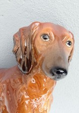 Goebel Dackel Porzellan glasiert figurlich Hund groß aus Vitrine