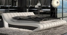 Wasserbett Komplettset Design Bett FERRARA modern Doppelbett Luxusbett exklusiv