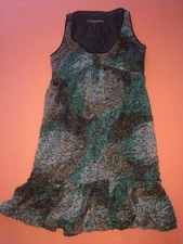 Zara 100% Seide Kleid XS 34 S 36 Oberweite 45 Länge 90 SG Zustand!