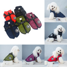 Hundemantel Hundejacke Winddicht Winterweste Warme Jacken mit Hundegeschirr