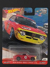 HOT WHEELS PREMIUM DOOR SLAMMERS ALFA ROMEO GULIA SPRINT GTA