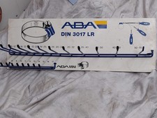 ABA Schlauchschellen Regal DIN 3017 LR Blau Weiß