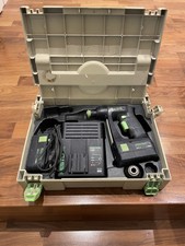 Festool Akkuschrauber im Systainer Ladegerät ,Bohrfutter  2 Akkus