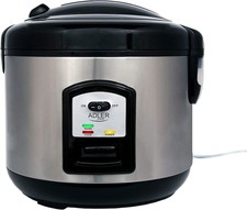 Reiskocher Multikocher Dampfgarer Edelstahl Schnellkochtopf Reis 1,5L Kochtopf