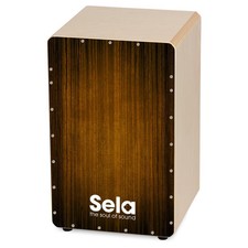 B-WARE Sela Varios Cajon Brown Snaresystem Percussion Trommel Clap Corner