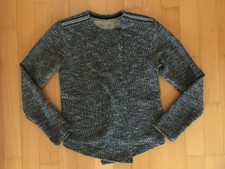 GARCIA JEANS Strickjacke, grau meliert, Gr. 164/170 - wie NEU!