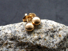 Ohrringe 583 GOLD Gelbgold Ohrstecker earrings orecchini design G3336/22