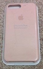 Offizielle Apple Silikon Rückseite Case für iPhone 8 Plus/7 Plus-pink sand