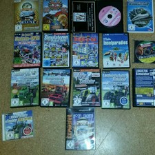 PC Spielesammlung CD-ROM Paket Landwirtschafts-Simulator Inselparadies Logistik.