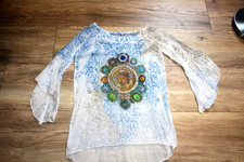 ♛  Schöne Bluse von Pink by Tredy in Gr. 40 wie Neu **