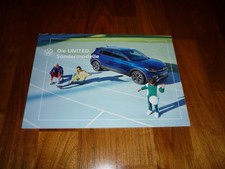 VW UNITED Sondermodell Prospekt 01/2020 VW Up Polo Golf Tiguan Touran Sharan 