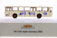 H0 1:87 Brekina 50712 MB 0305 Stadt-Linienbus VÖV Milka Omnibus Bus +OVP/K70