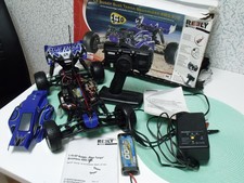 Reely  1:10 RC  Modellauto Elektr Buggy 2,4 EP Blue Tanga-Brushles 4WD-Gebraucht