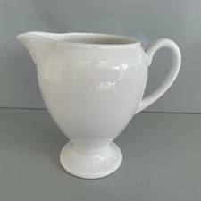WEDGWOOD White China  MILCHKÄNNCHEN 0,18Ltr ungenutzt Creamer Gießer