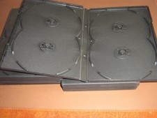 DVD Huellen 4 fach   6 Stück 