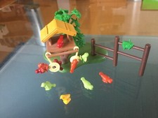 Mini Playmobil,Vogelhaus mit Zubehör