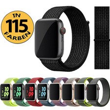 Sport Armband Nylon Kompatibel Für Apple Watch 38-45mm 1 2 3 4 5 6 7 SE NEU