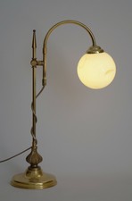 Klassische Jugendstil Art Deco Tischlampe Messinglampe Unikat Kontorleuchte