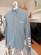 Jacke Sportjacke Herrenjacke Hummel Größe M blau