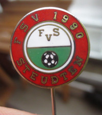 Nadel vom FSV Steudten 1980           Sächsischer Fußball-Verband    emailliert