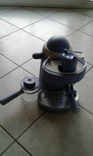 Clatronic ES 2611 Espressomaschine / Siebträger, Farbe hellblau kaum verwendet