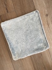 Kissenbezug Fell grau weiß 40x40cm