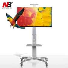 TV-Standfuß AVF1500-60 Ständer  Display-Rollstaender 45-70 Zoll, weiss