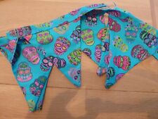 Candy Skull hausgemachten Bunting 100% Baumwolle 8 Flaggen 2 von 2