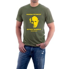 T-Shirt SCHLANGENINSEL RUSSLAND Putin GO FCK Yourself UKRAINE T-Shirt Dummköpfe