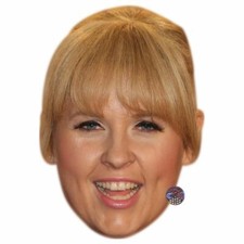 Maite Kelly Maske aus Karton