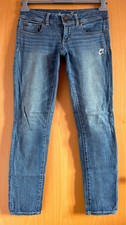 AMERICAN EAGLE OUTFITTERS STRETCH SKINNY JEANS HOSE Größe 6 (W30/L30) in Blau