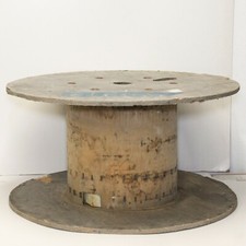 Kabel Trommel Holz UP-Cycle Möbel Garten Beistelltisch ref:02