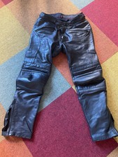 Hein Gericke Motorrad Lederhose, schwarz, wie neu, Herren US-UK 42