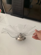 XL Vintage Plexiglas Acrylglas Schale Schüssel 70er 60er Durchmesser 36 cm