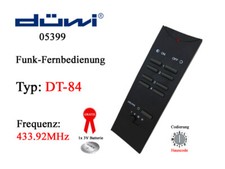 Funk Fernbedienung DÜWI 05399 Intertechno Handsender 3V 433,92MHz Funksender